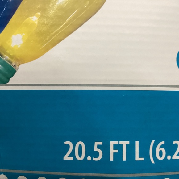 Holiday Time 35 Super Bright Multi-Color LED Edison Lights New - Picture 5 of 7